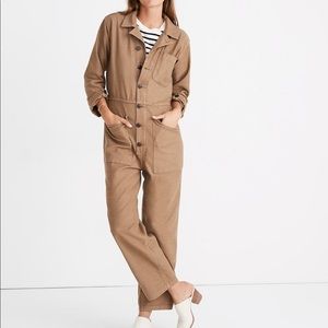NWOT Madewell x As Ever Coveralls in Brown